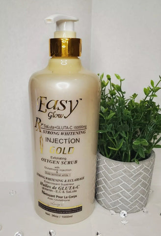 Easy Glow Strong Gluta C inj brightening shower gel 1000ml