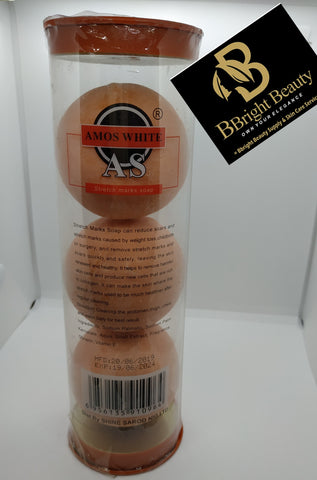 Amos White Stretch Mark Soap