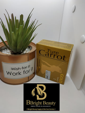 Pure Carrot Gold touch Arbutin fair+Gluta  lightening soap