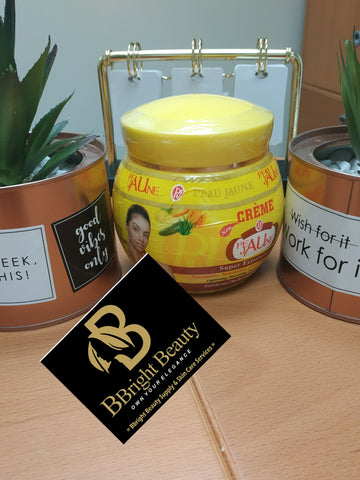 Peau jaune super eclaircissante intensive skin lightening body  cream 500ml