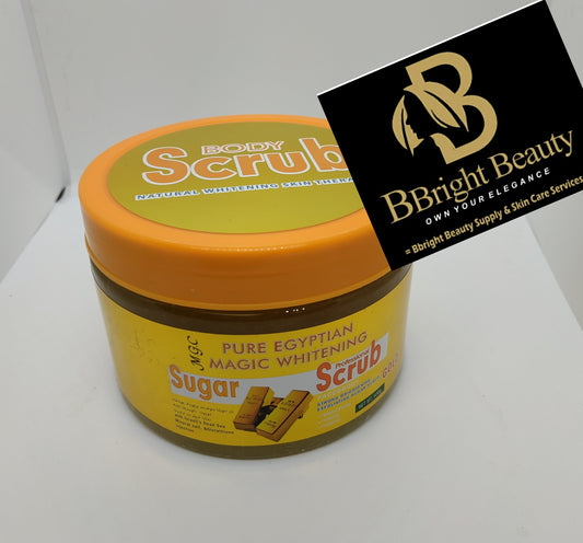 Pure Egyptian magic Brightening gold sugar scrub 500g