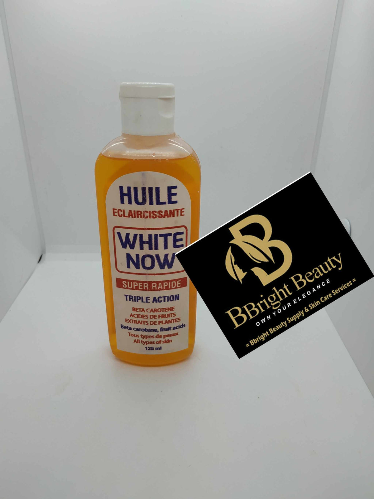 Huile Eclaircissante White Now Super Rapid Oil 125ML