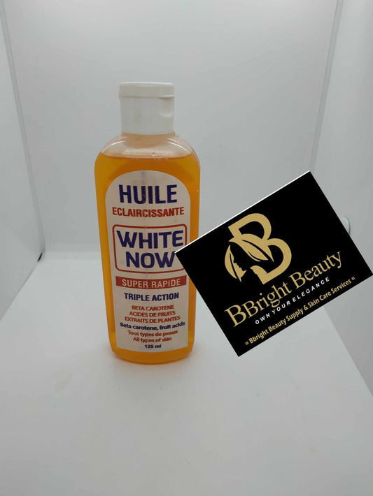 Huile Eclaircissante White Now Super Rapid Oil 125ML