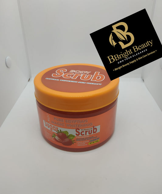 Pure Egyptian Magic Brightening Strawberry Sugar Scrub 500g