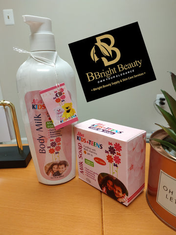 Lilies Kids & Teens American Formula Body milk 400ml + Soap