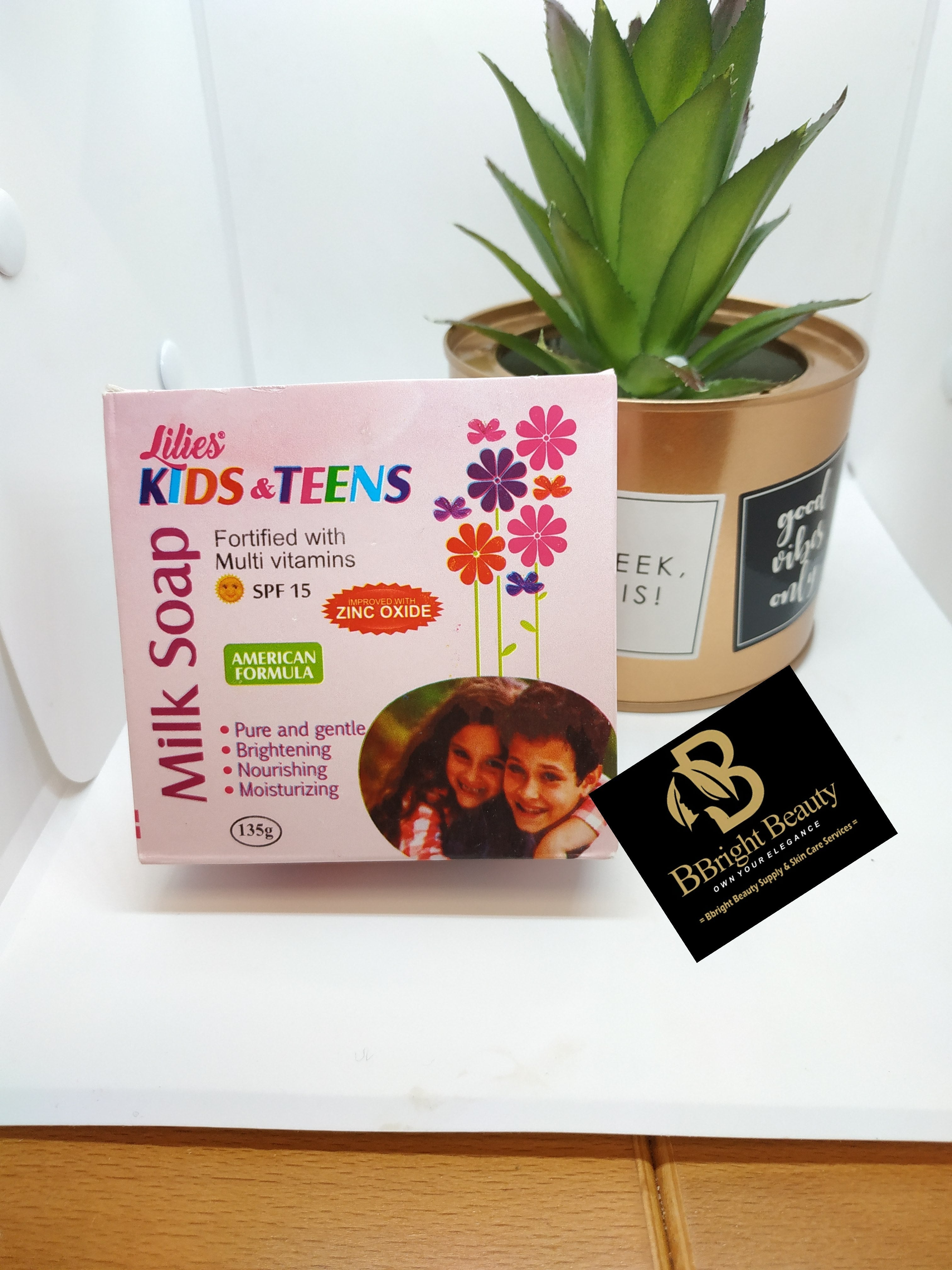 Lilies Kids & Teens Fortified with Multi Vitamin milk Soap 135g