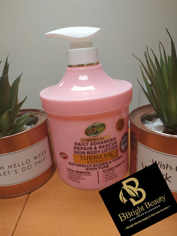 Veet Gold Daily Advanced Repair &Rescue Skin Body Lotion 500ml Tumeric Extract