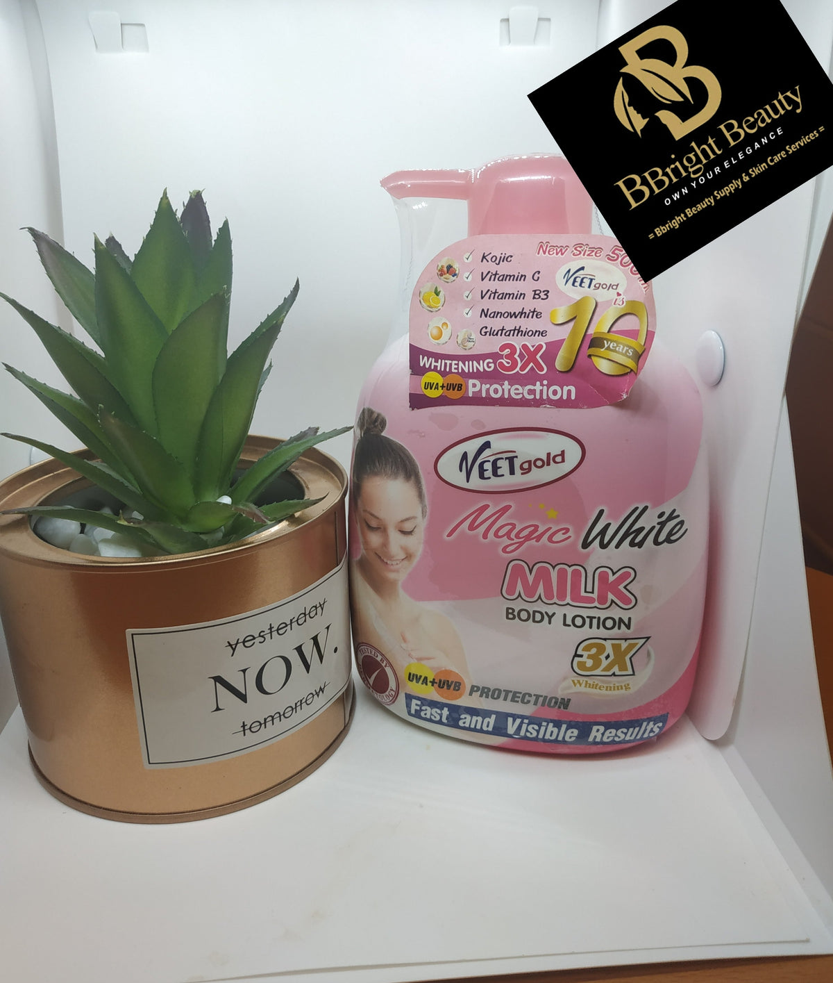 Veet Gold Magic White Milk Body Lotion 500ml