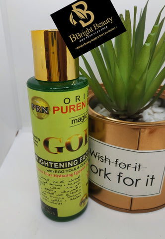 Original Pure Egyptian Magic Brightening Gold Brightening Facial Cleanser with Egg Yolk and Cucumber Extract 120ml