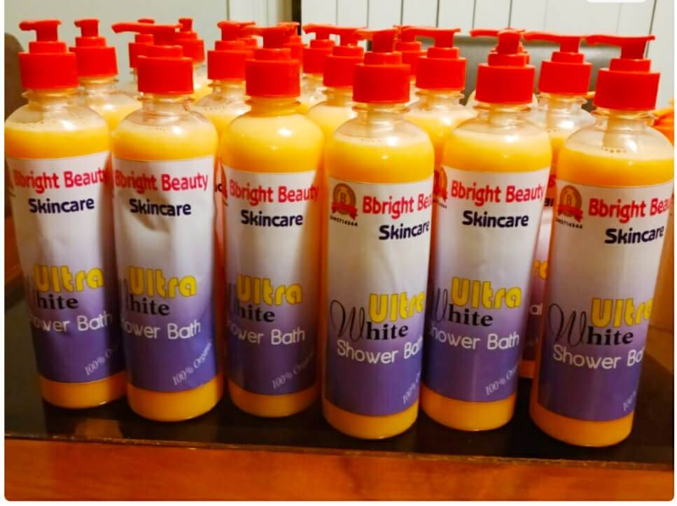 Bbright Beauty Ultra White Shower Bath 500ml