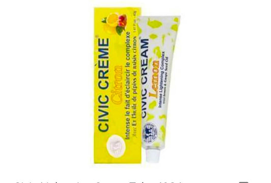 Civic Intense Lightening Lemon Tube Cream