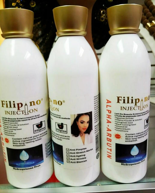 Filipino Inj Brightening Lotion with Alpha Arbutin 450ml