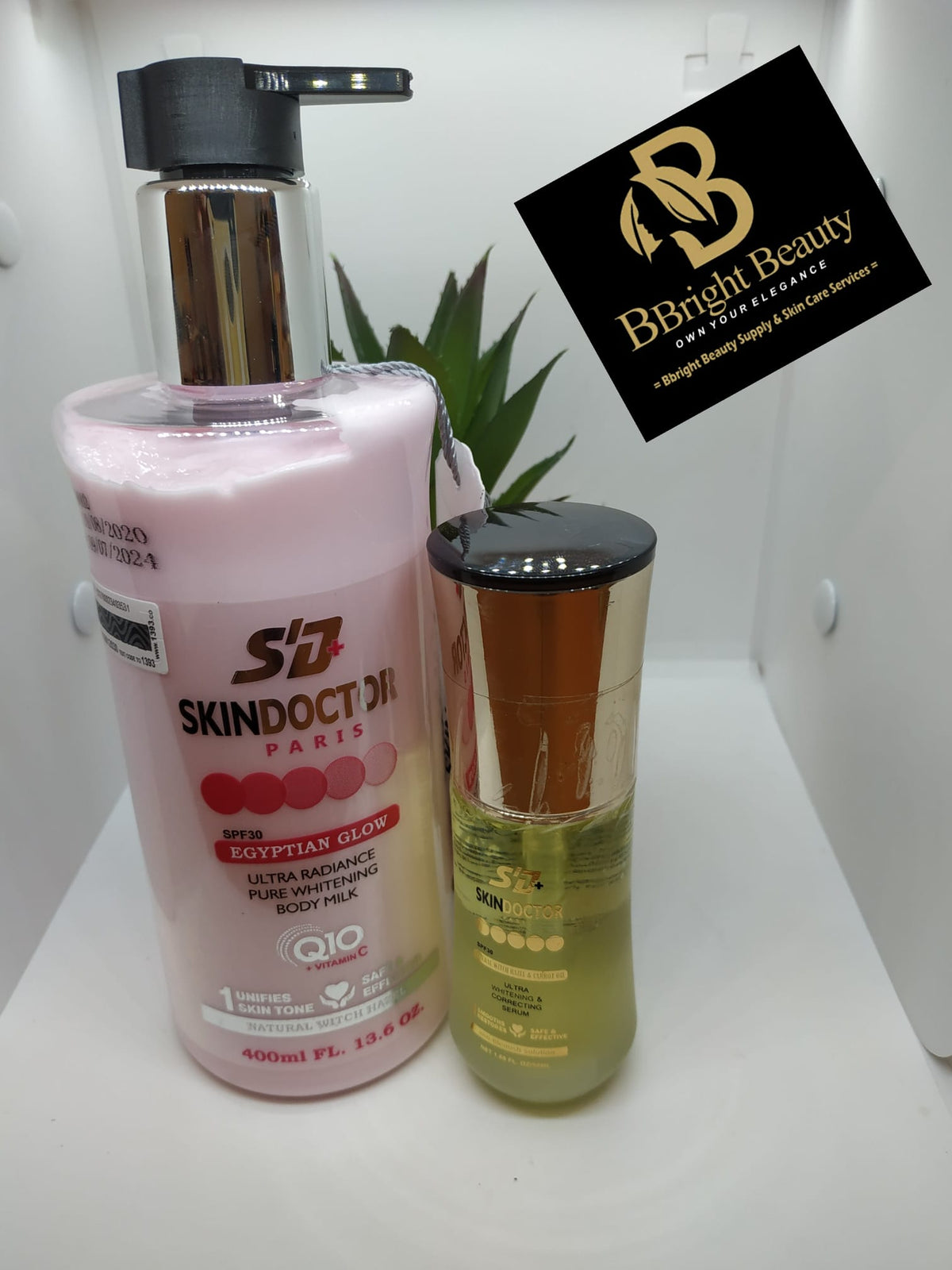 Skin Doctor Paris Egyptian Glow 400ml + Serum 50ml
