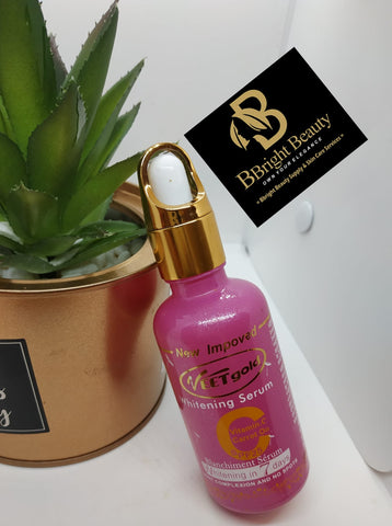 Veet Gold Brightening Serum with Vitamin C & Carrot Oil Extract 50ml