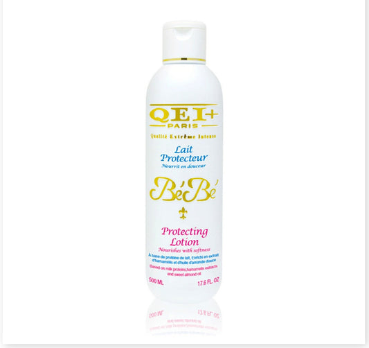 QEI+PARIS Baby body milk with almond oil 500ml