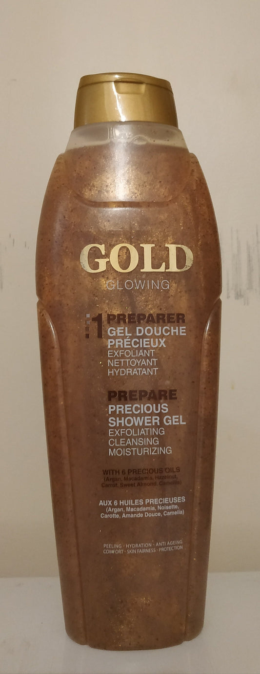 Pure white gold Exfoliating Shower Bath 1000ML