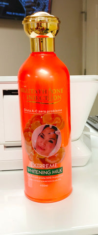 Glutathione inj extreme lightening milk with extrait gluta 50g 400ml
