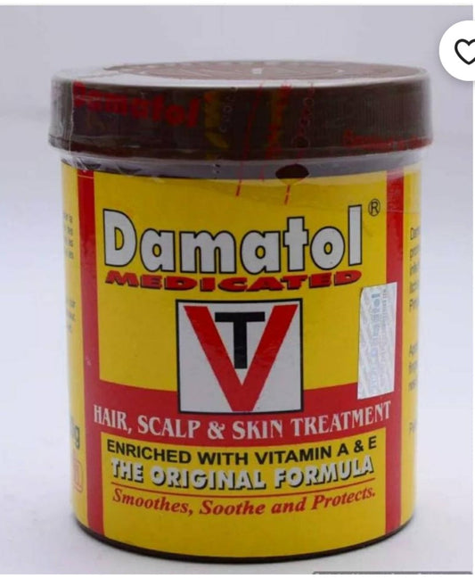 Damatol Medicated hair,scalp and skintreatment 110g