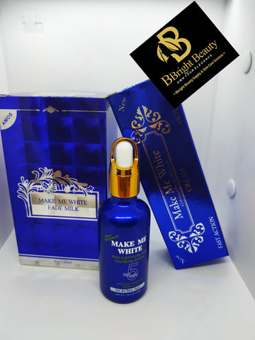 Make Me White Fade Milk Set (Lotion swrum,tube)