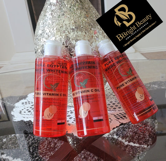 1 Pc Pure Egyptian Magic Brightening Vitamin C Face and Body Oil 250ml