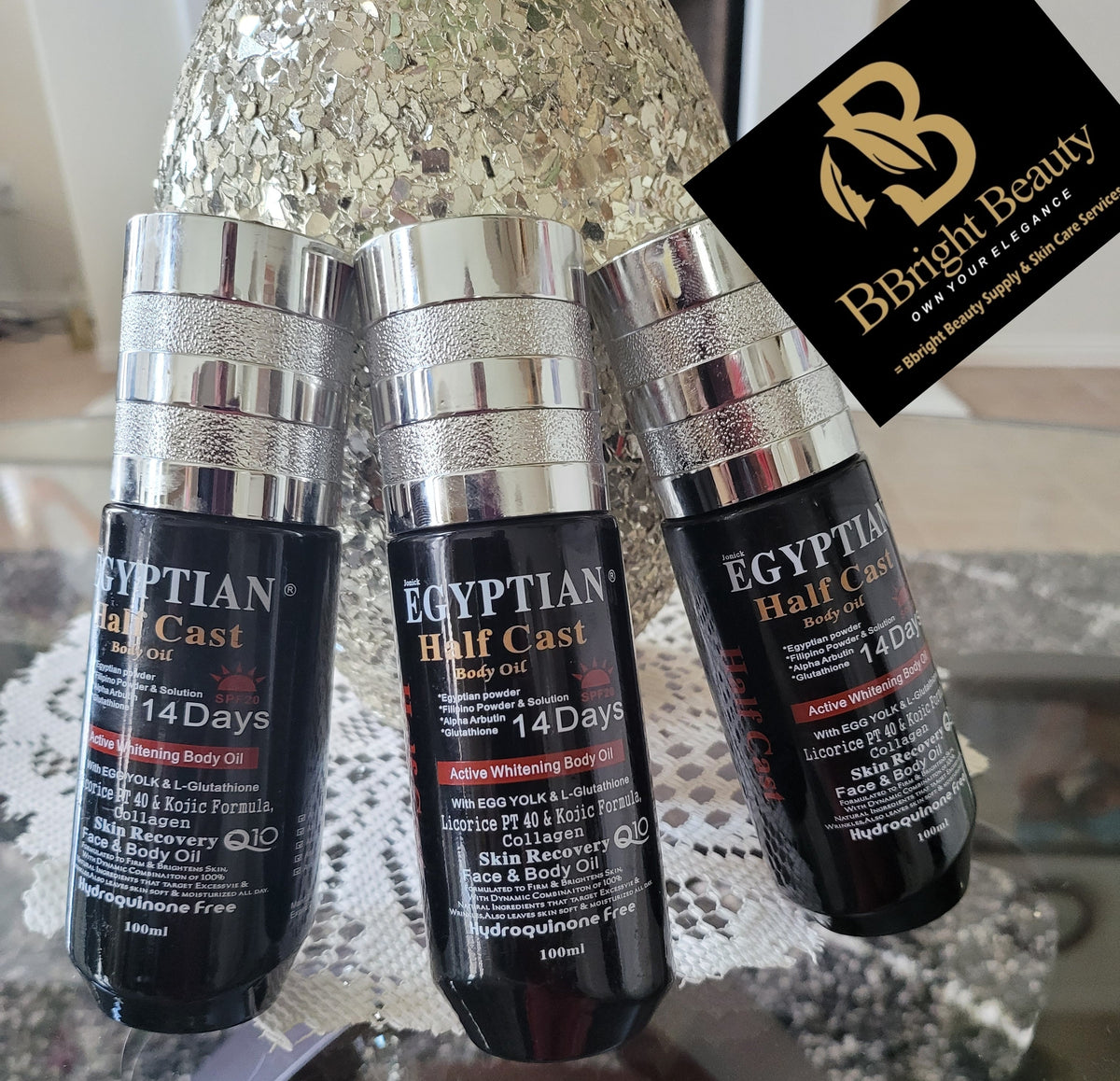 Egyptian Half Cast 14 Days Active Brightening Oil 100ML