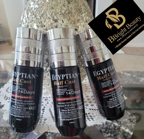 Egyptian Half Cast 14 Days Active Brightening Oil 100ML