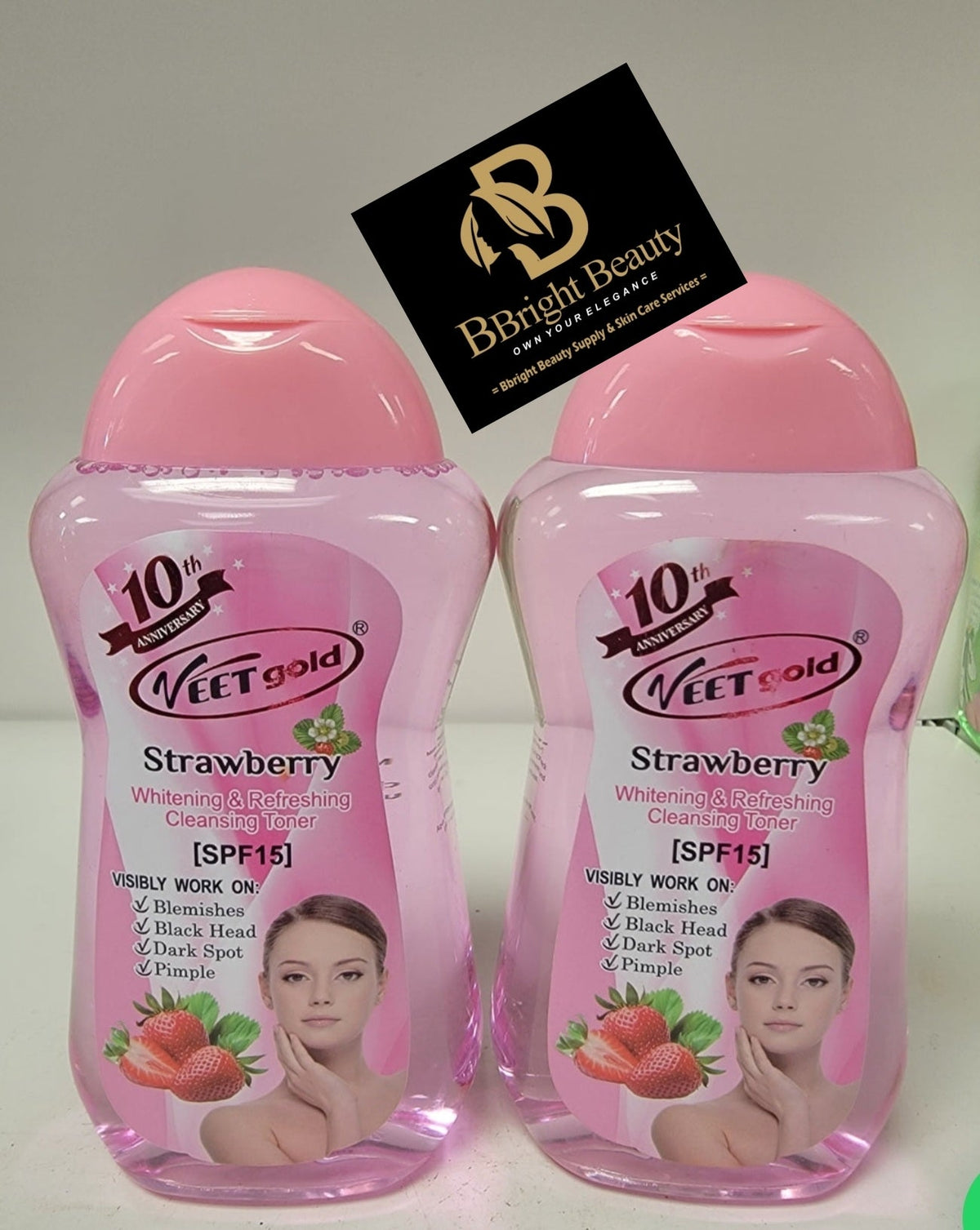Veet Gold Strawberry Refreshing &Cleansing Toner 300ML