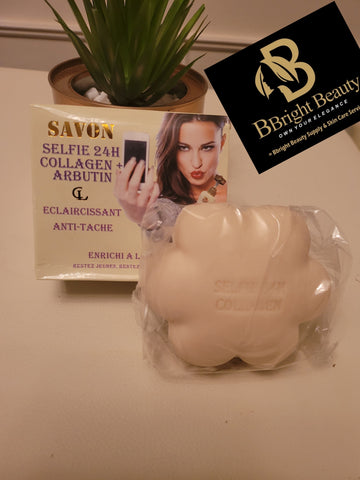 Lait Selfie 24H SnapChat Arbutin +Collagen Anti Tache Soap