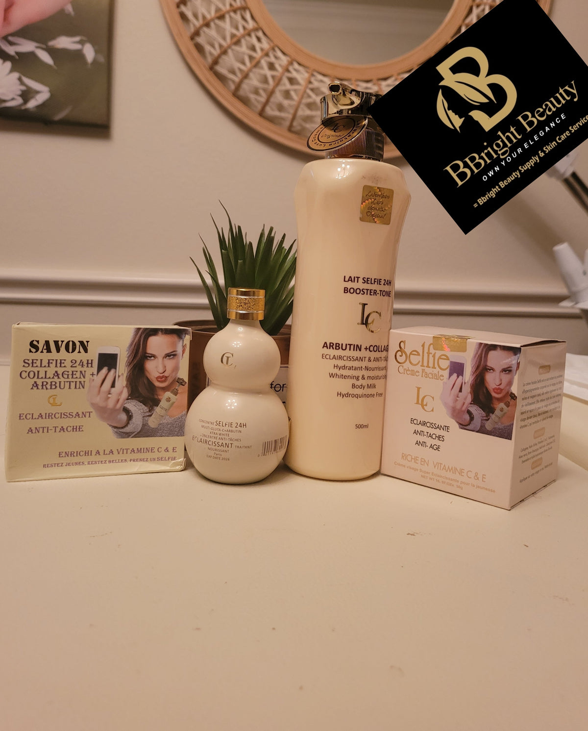Lait SnapChat Selfie 24H Arbutin + Collagen Lotion Full Set