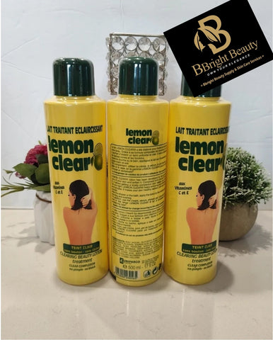 Lemon Clear  lightening  lotion With Vitamin C & E  500ML