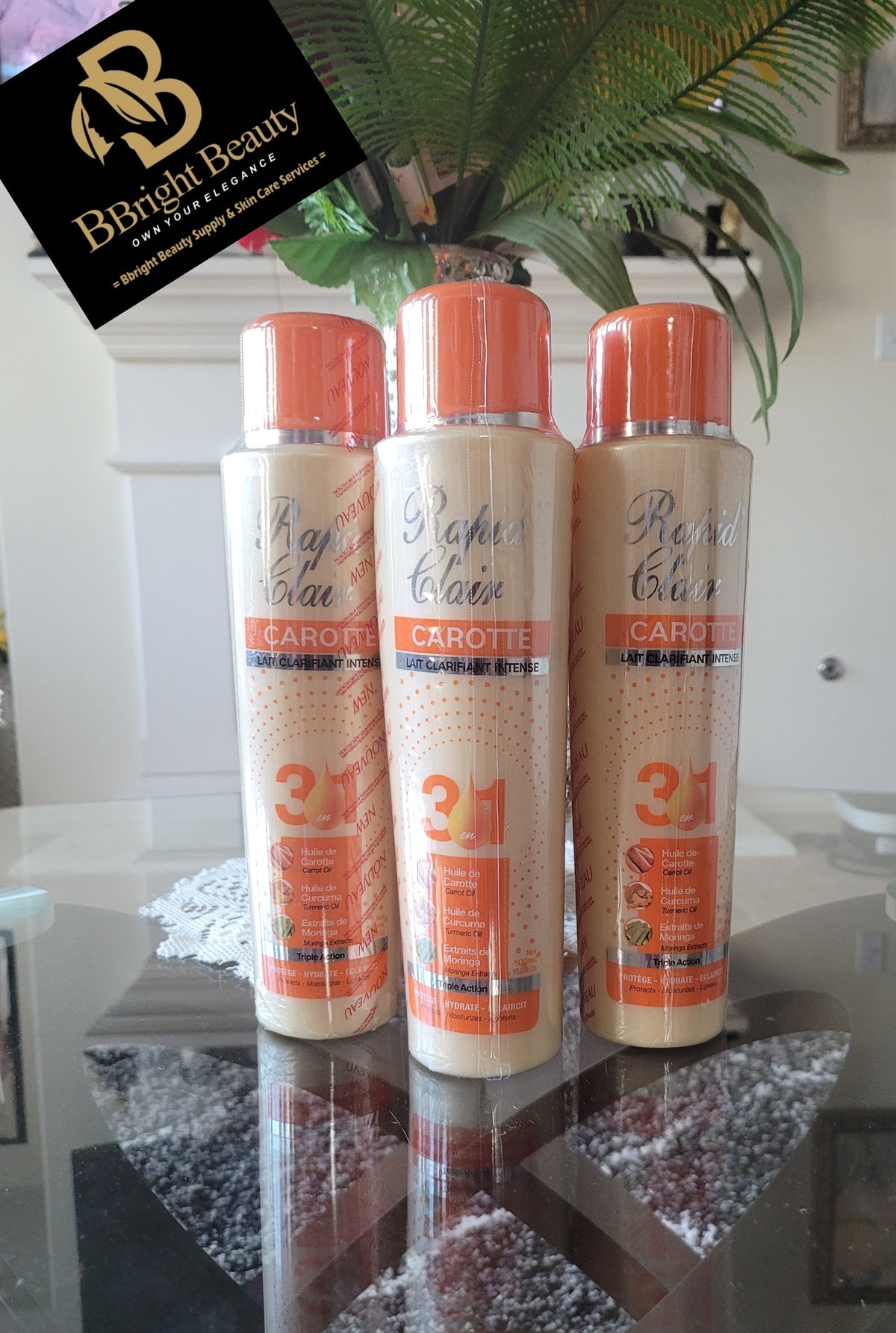 Rapid Clair carrotte Triple Action 500ML(1pc)