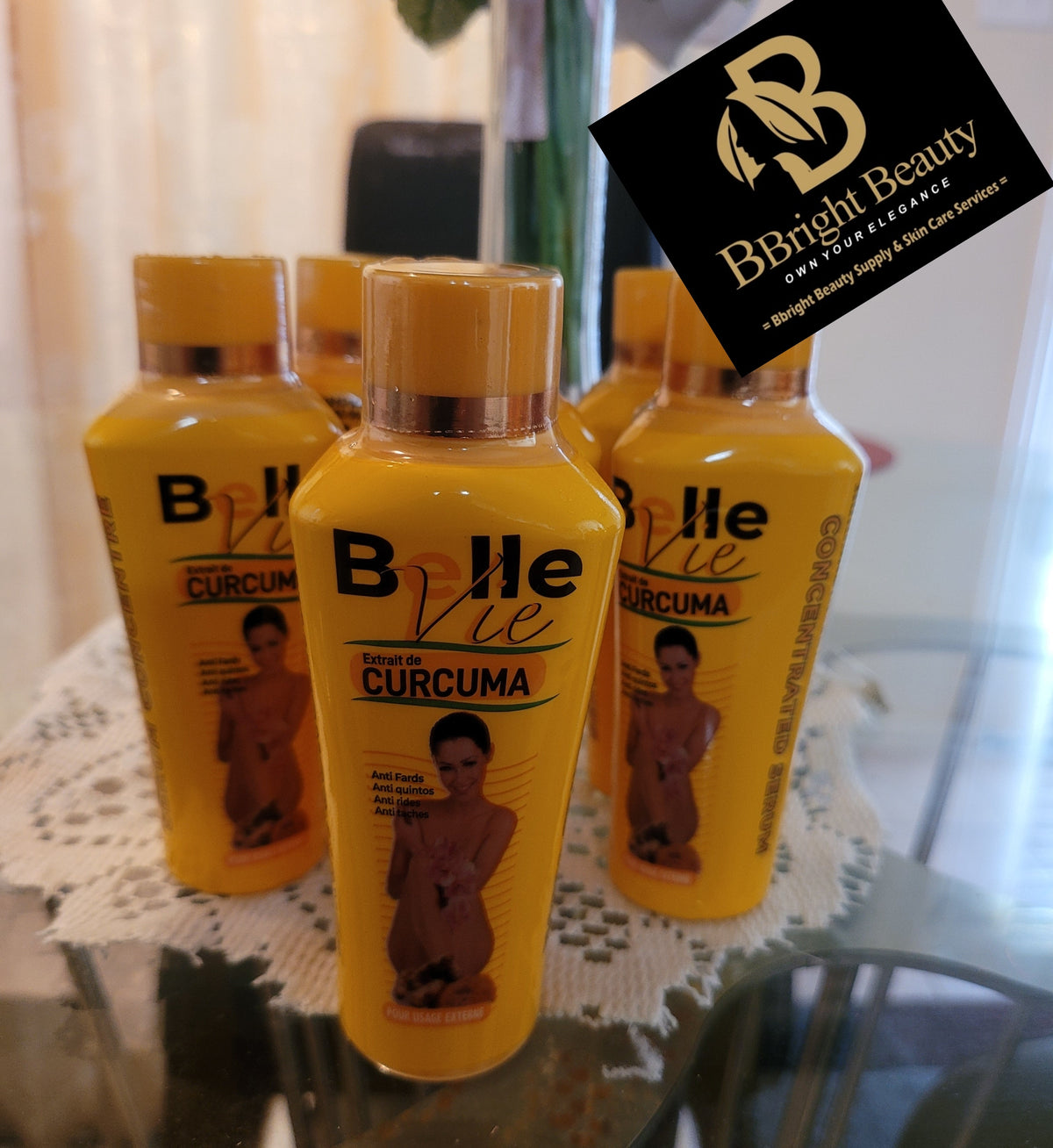 Belle Vie Rich Turmeric Extracts Lightening & Glowing Serum 125ml(Price is for one)