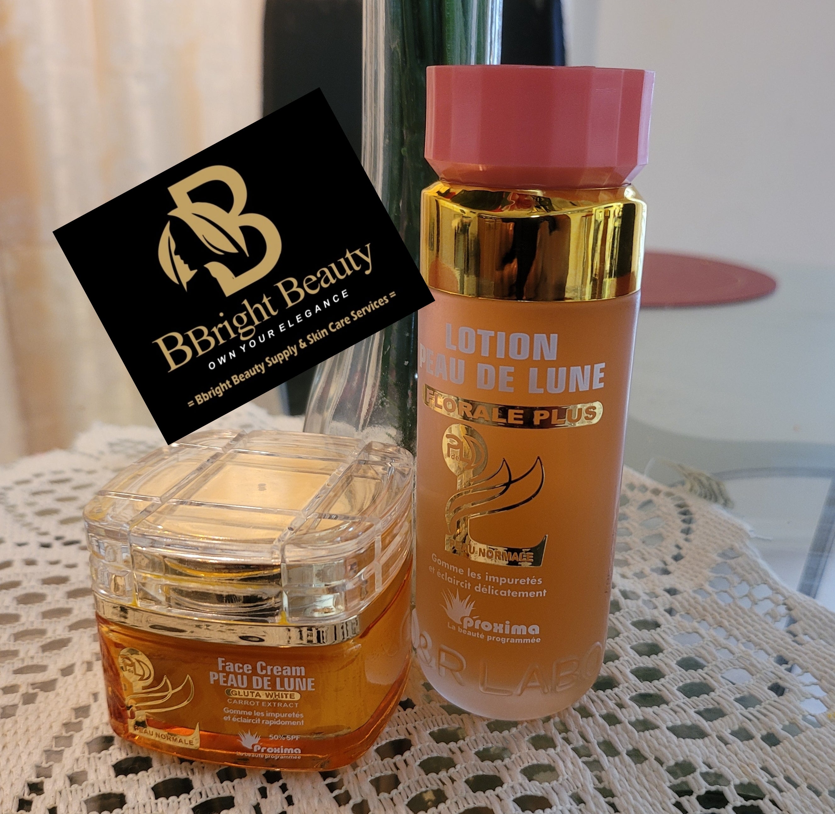 Peau de lune Florale Plus Cleanser + Facial Cream