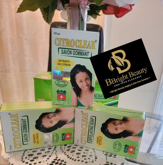 Citroclear with Lemon Extract Exfoliating Soap 190g(price is for one piece)