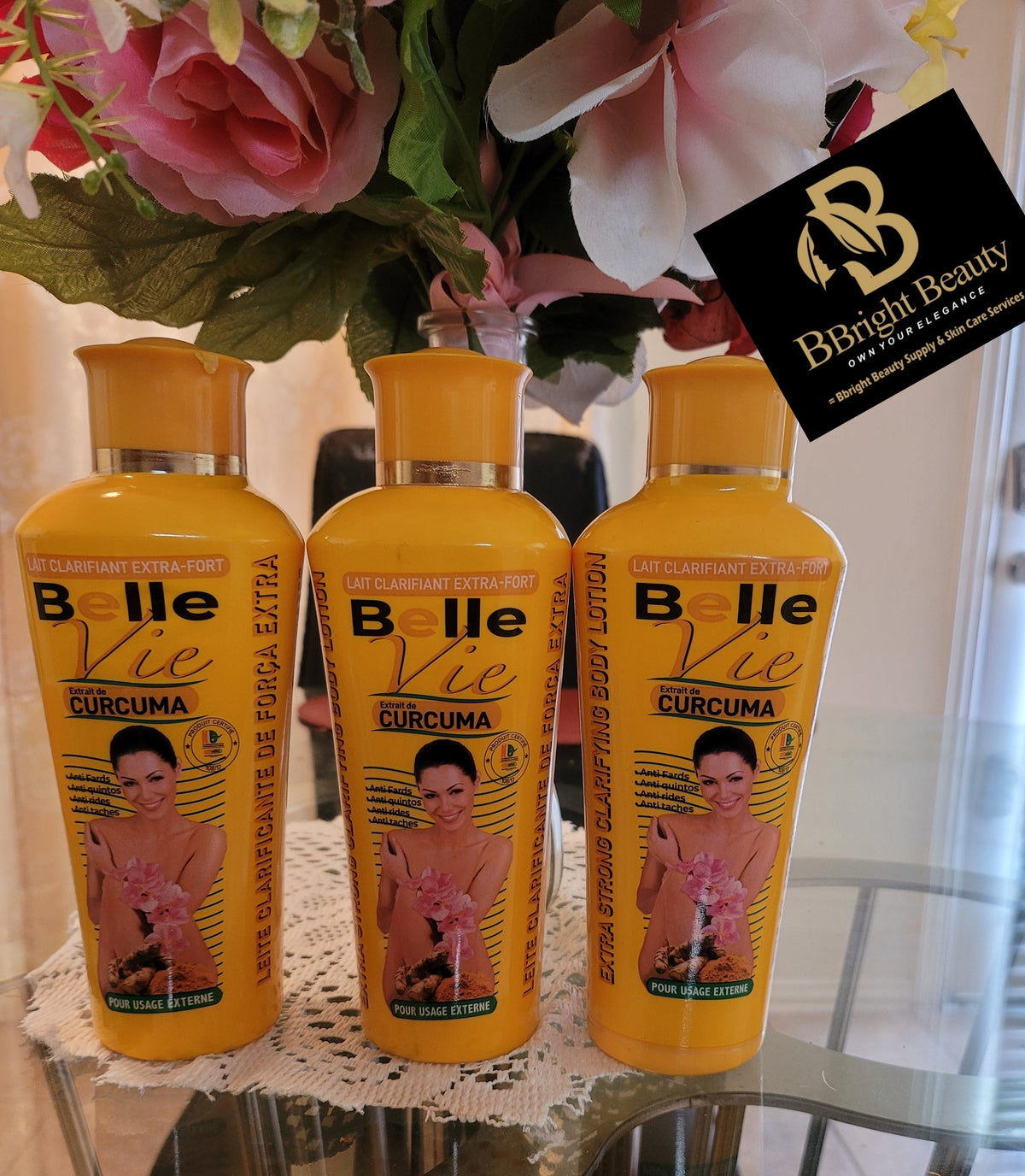 Belle Vie Lait Clarrifant Extra Fort Body Lotion 475ML(Price is for one)