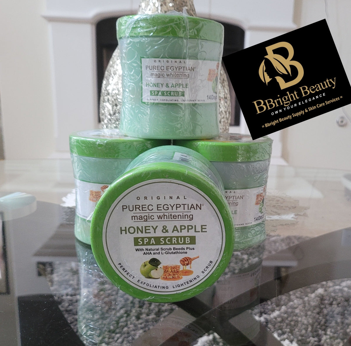 Purec Egyptian Magic Brightening Honey & Apple Spa Scrub – 750g