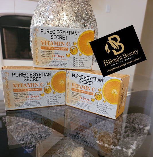 Pure Egyptian Secret Vitamin C Face &Body Soap(Price is for one)