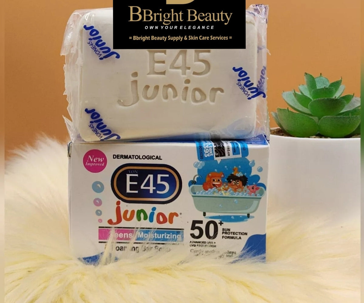 E45 Junior Teens moisturizing and Foaming Bar Soap 180g