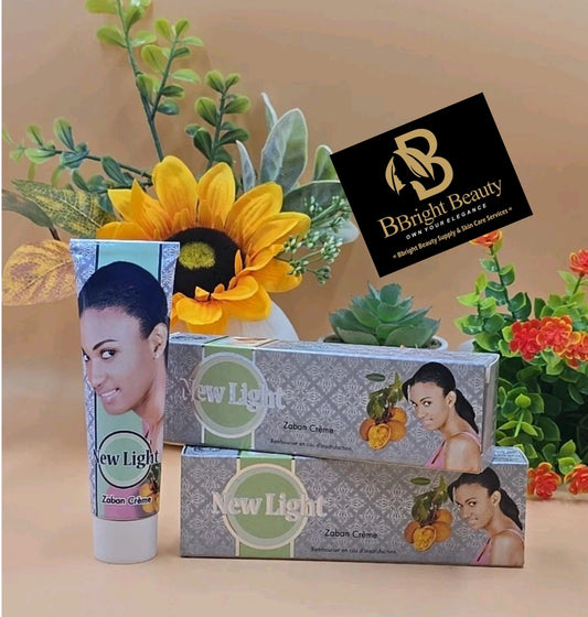 1 Piece New Light with Zaban Extract Fast Action Tube Cream(one Piece)