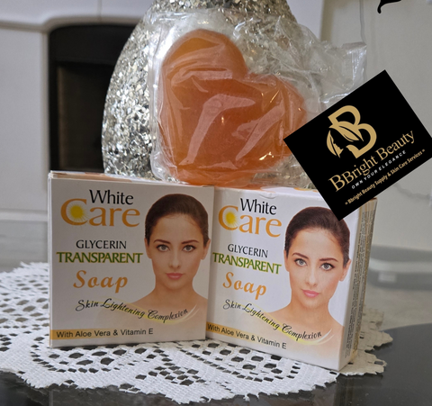 White Care Transparent Exfoliating Skin Lightening Soap