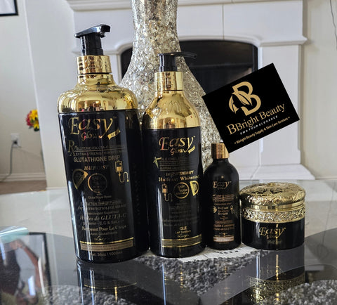 Easy Glow Half Cast Body Milk Lotion Full Set(Shower bath,lotion face cream,serum)