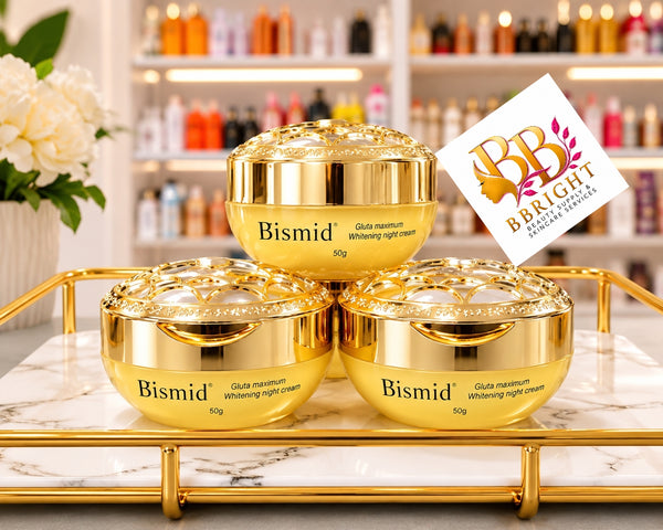 bismid glutathione maximum white night whitening face cream Brightening 50g(Price is f – BBluxury Skincare Best Toys Glutathione Injections in Dubai Size:16 fl. oz.