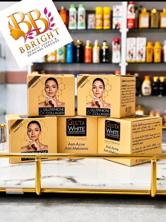 Gluta White with Glutathione and Collagen Face Cream