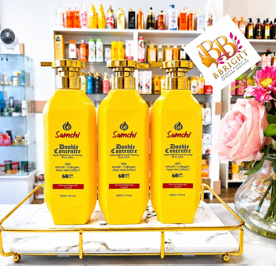 1 Piece Samchi Double Concentre Super Brightening & Glowing Body Lotion 500ml