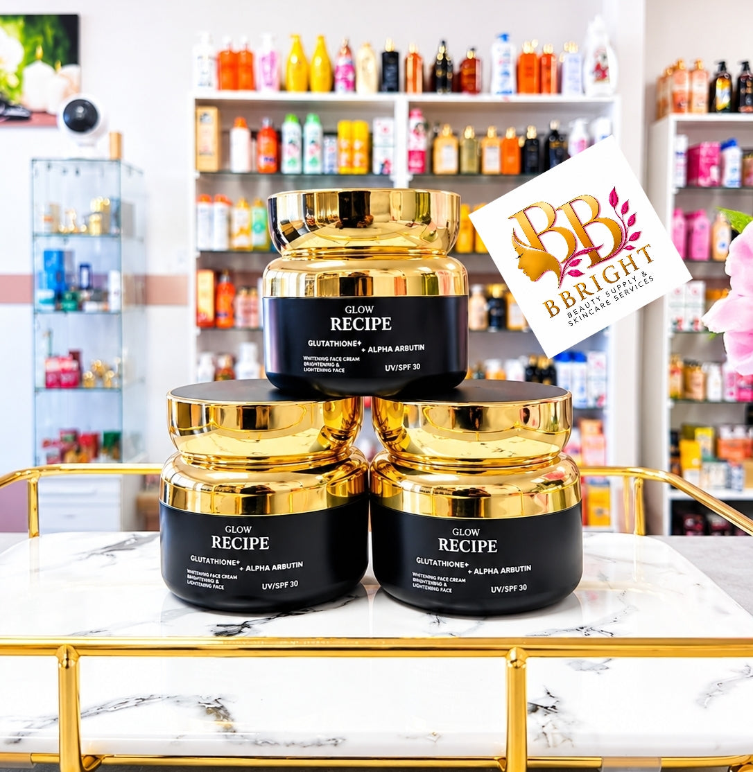 1 Piece Glow Recipe Glutathione + Alpha Arbutin Face Cream with SPF 30