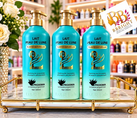 Lait Peau De Lune Plantes Naturelles Body Lotion 500ml(Price is for one piece)