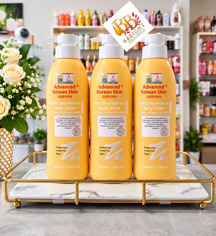 Advanced Korean Skin Bright & Dewy Radiance Body Lotion 500ml(Price is for one piece)