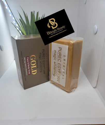 Pure Egyptian Magic Brightening Gold Face & Body Soap 160h