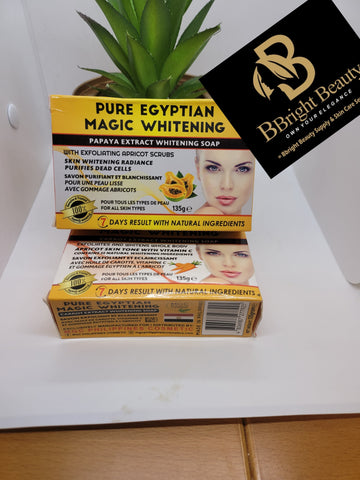 Pure Egyptian Magic Brightening Papaya Extract Brightening Soap 135gX2