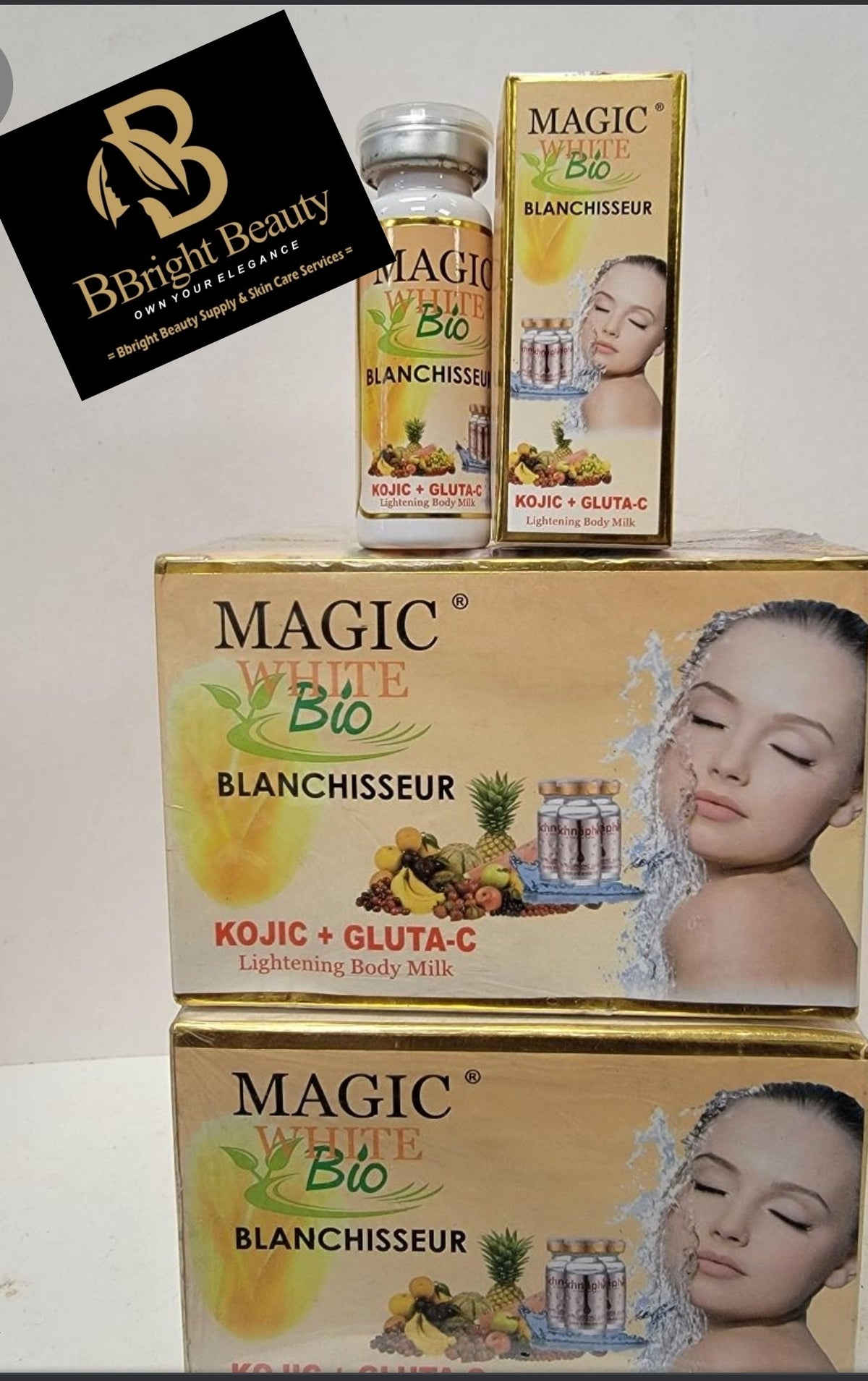 Magic White Blanchisseur with Kojic+Gluta C